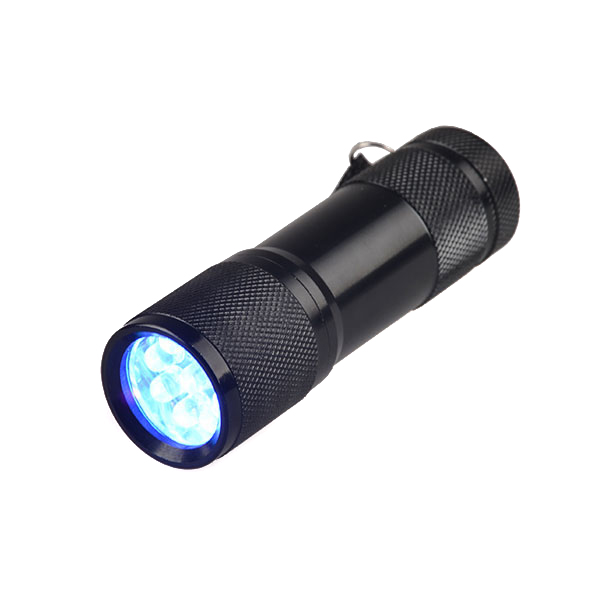 9 LED UV Flashlight