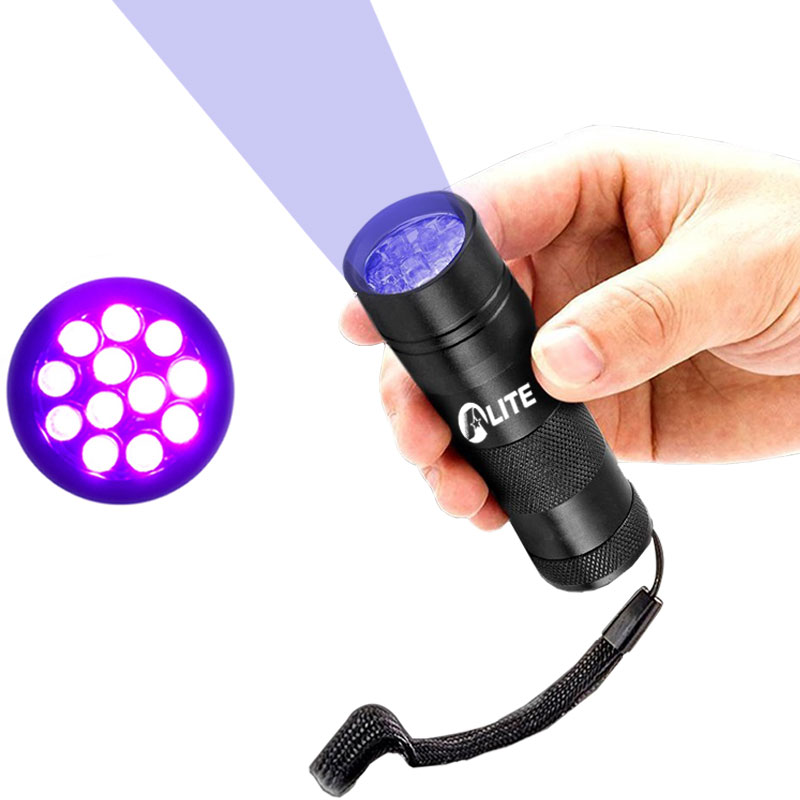 12 LED UV Flashlight