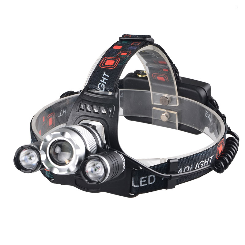 3LED Zoom Rechargeable Headlamp YD517