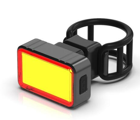 USB Rechargeable Intelligent Brake Bike Rear Light