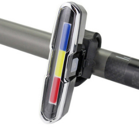 USB rechargeable bike tail light